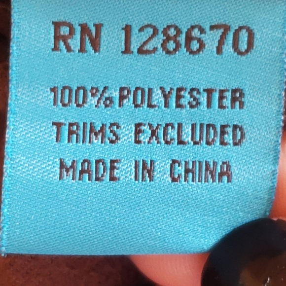 COWGIRL HARDWARE SZ XL. CHOCOLATE BROWN TEXTURE  FLORAL. LONG SLEEVE SNAP CLOSUR - Picture 8 of 9